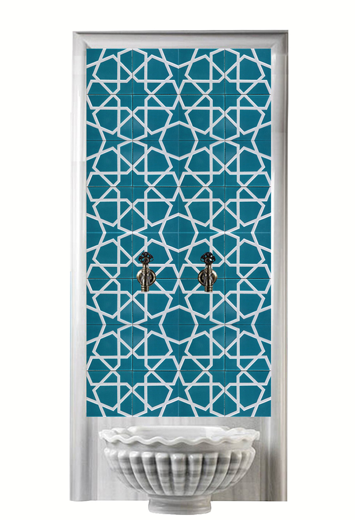 80X160 Kurna Başı Çini Karolar-5